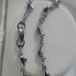 Sterling Silver Dolhpin Bracelet